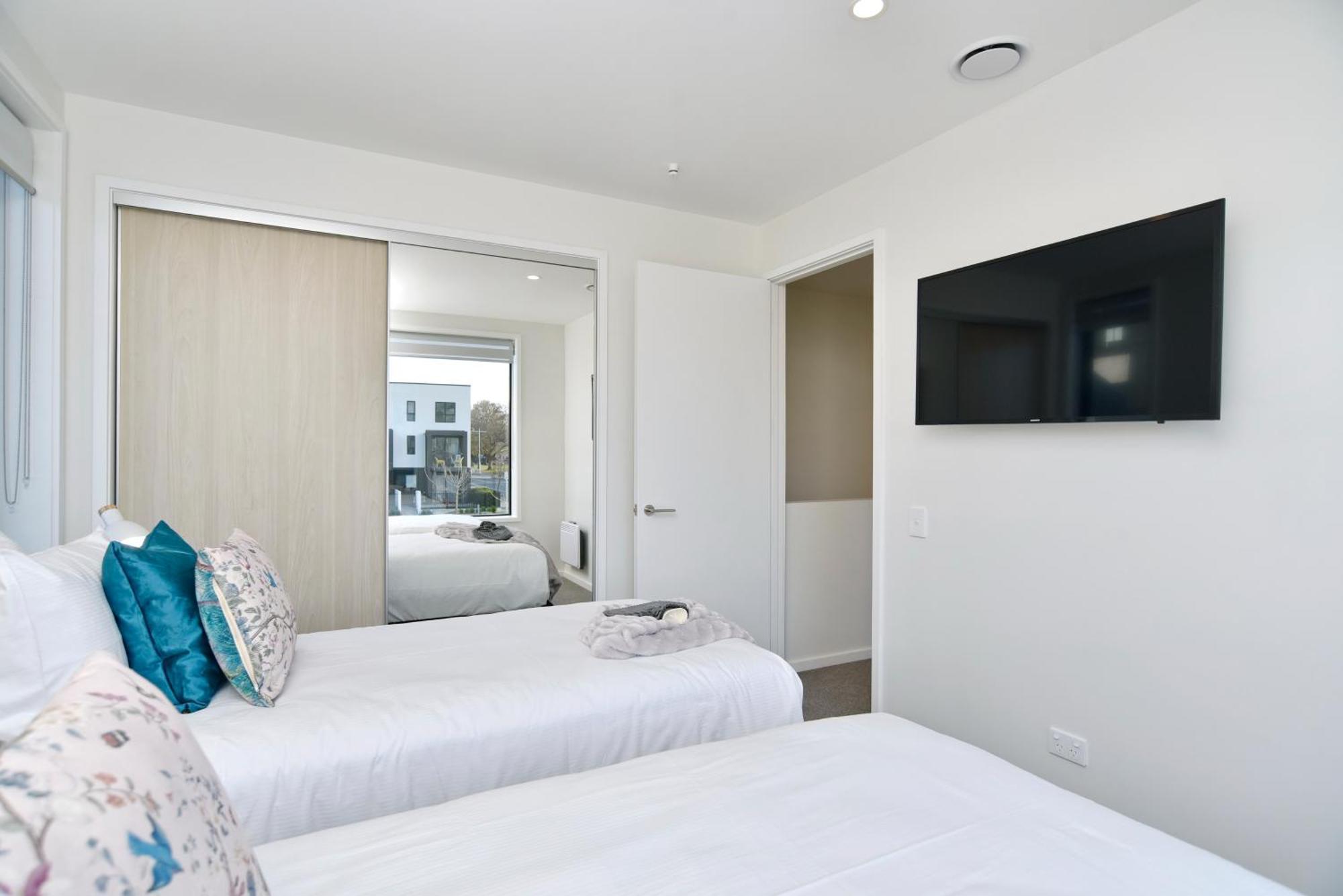 Hereford St Apartment - Christchurch Holiday Homes Екстер'єр фото