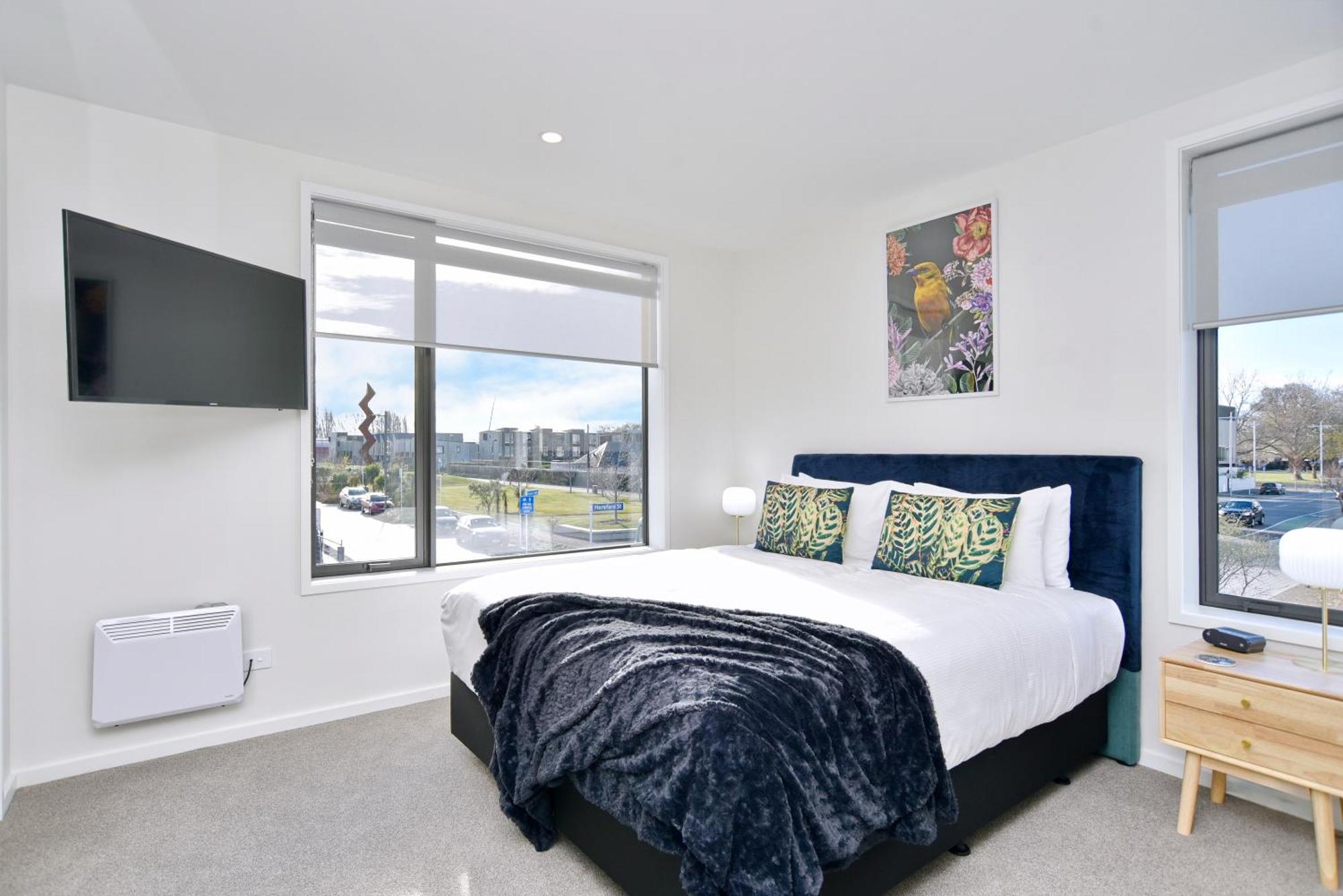 Hereford St Apartment - Christchurch Holiday Homes Екстер'єр фото
