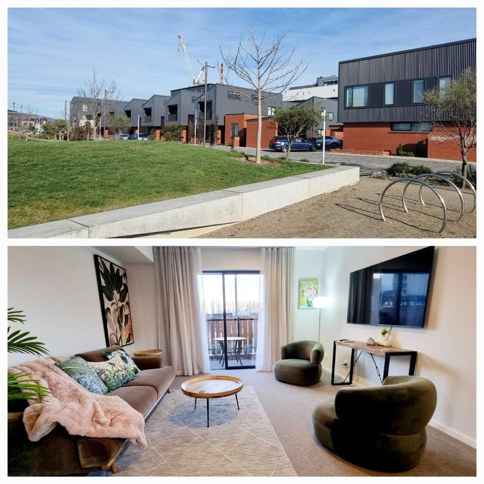 Hereford St Apartment - Christchurch Holiday Homes Екстер'єр фото